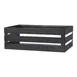 GET FB-FULL-MG Curator™ Crate Frame, Size 21‑3/4" × 13‑1/2" × 7‑1/2", Powder‑Coated Steel, Gray 1 image