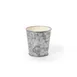 GET GC-35-GG/IV French Fry Cup, 3-3/4" Dia x 3-3/4" H, 13-14 oz, Galvanized Metal, Ivory Powder 1 image