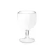 GET GOB-12-1-SAN-CL Goblet, 12 Oz Clear SAN Plastic, 3-3/4" Dia x 6" H, BPA‑Free - 1 Dozen 1 image