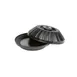 GET HCR-96-BK Dome Cover, 2-3/4" Height, Fits 9" Plates, Insulated Black Plastic, BPA‑Free - 1 Dozen 1 image