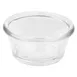 GET HG-010-CL - 2 Oz Clear SAN Plastic Ramekin, 2-3/8" Dia x 1-1/8" Deep, Break‑Resistant, Dishwasher Safe - 1 Dozen 1 image