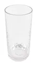 GET HM-20CO-CL Cooler Cup, 20 Oz, 3.05" Dia x 6.58" H, Clear Hammered, SAN Plastic - Dozen 1 image