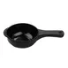 GET HSB-106-BK Black Elegance™ Bowl, 6 Oz, 7" x 3-4/5" x 1-3/5"H, Melamine, Dishwasher Safe - 1 Dozen 1 image