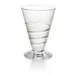 GET ICM-28-CL Sundae Twist Dish, 14 oz, 3.9" Dia x 5.5" H, SAN Clear, Dishwasher Safe - 1 Dozen 1 image