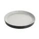 GET INF115 Cheforward Infuse Plate, 10" Dia. X 1-2/5"H, Round Edge Rim, Melamine, Stone Natural 1 image
