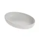 GET INF119 Pasta Bowl, 64 Oz., 10"L x 7"W x 2-3/8"H, Oval, White Melamine, BPA Free 1 image