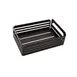GET IR-722-MG Urban Renewal Condiment Stand, 12-1/2" x 8-3/4" x 4", Holds 6 Jars, Grey Coated Iron 1 image