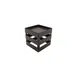 GET IR-725-MG Urban Renewal Curator Riser, 8" x 8" x 8", Powder Coated Iron, Metal Grey 1 image