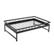 GET IR-736-MG-1812MG 2‑Piece Stand Set, 17.75"L x 11.88"W x 6"H, Grey Iron Stand & Wire Basket 1 image