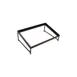 GET IR-737-MG Angled Stand – 12" x 17-3/4", 1 Compartment, Iron, Gun Metal, Fits 18"x12" Baskets 1 image