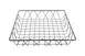 GET IR-911 Urban Renewal POP Pastry Basket, 12" x 2" Square, Powder‑Coated Iron, Gray 1 image