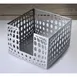 GET IRBLG-01 Urban Renewal Bulge Napkin Holder, 5-1/2" x 5-1/2" x 4" Square Metal Design 1 image