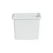 GET IS013-MOD Bugambilia Salad Bar Bowl, 57-1/2 Oz, 6-1/3" L x 6-1/3" W, 5" Deep Cast Aluminum White 1 image