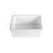 GET IS035BR Bugambilia Salad Bar Bowl, 3-4 Qt Brick Red Cast Aluminum, 9.65" L x 9.65" W x 4" Deep 1 image