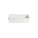 GET IS036WW Salad Bar Bowl, 9-Qt Square Aluminum, 18½"×18½"×3.95" Deep, White Resin Finish 1 image