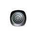 GET JW1088-B Elite Global Square Melamine Plate, 8-3/4" x 7/8" H, Black, Break/Chip Resistant 1 image