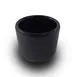 GET JW275-B Elite Global Solutions Cup, 4 Oz, 2-1/2" Dia. X 2-1/4"H, Melamine, Black, Zen - 1/Each 1 image