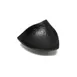GET JW3008-B Triangular Black 16 Oz. 7" Melamine Bowl, BPA Free, Dishwasher Safe 1 image