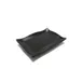 GET JW4030-B Elite Global Solutions Tray, 5-1/8"L x 3-5/8"W x 3/4"H, Rectangular, Melamine, Black 1 image