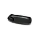 GET JW4031-B 2-Compartment Tray, 7-1/2"L x 4-1/2"W x 3/4"H, Black Melamine, Durable, Dishwasher Safe 1 image