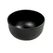 GET JW443-B Bowl, 24 Oz., 5-1/4" Dia. X 3"H, Round Black Matte Melamine, Break/Chip/Stain Resistant 1 image
