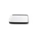 GET JW5212-W Tray, 12" x 3/4"H Square, White Melamine, Break/Chip/Stain-Resistant 1 image