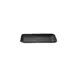 GET JW5411-B Black Melamine Tray – 11"L x 4-5/8"W x 1-1/8"H, Wave Design, Dishwasher Safe, BPA‑Free 1 image
