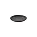 GET JW7006-B Black Melamine Plate, 6-1/4" Dia. x 7/8" H, Coupe Break/Chip Resistant, Dishwasher Safe 1 image