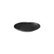 GET JW7307-B Elite Plate, 7-1/4" L x 4-1/2" W x 1-1/8" H, Black Melamine, BPA Free, Asian Dinnerware 1 image