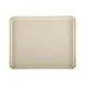 GET JWL11852T-ES Bento Box Lid, 11-1/4" x 8-3/4" x 1"H, Two‑Tone Melamine, Ebony Exterior 1 image