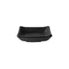 GET JWT57-B Kozara Bowl, 2 Oz, 3-5/8"L x 2-3/4"W x 1-1/4"H Melamine Black, Break Scratch Resistant 1 image