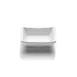 GET JWT57-W Kozara 2oz White Melamine Bowl, 3-5/8"L x 2-3/4"W x 1-1/4"H, Scratch‑Resistant 1 image