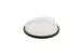 GET LID-B792-CL Evolution Reusable Lid for B-792, Clear Polyethylene Plastic Cover - Dozen 1 image