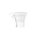 GET LID-BW-1100-CL Replacement Lid, Clear Polycarbonate, 36 oz Decanter, 1 Dozen 1 image