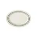 GET M-4010-EM Platter – 16-1/4" x 12" Oval Melamine, Dishwasher‑Safe, Break‑Resistant - 1 Dozen 1 image