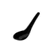GET M-6030-BK Hidden Treasures Won-Ton Soup Spoon, 0.65 Oz., Break-Resistant Melamine, NSF - Dozen 1 image