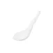 GET M-6030-W Hidden Treasures Won-Ton Soup Spoon, 0.65 oz., Break-Resistant, White Melamine, NSF, 1 Dozen 1 image