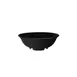GET M-810-BK - Black Elegance 6" Bowl, 24-27 oz, 6" dia, 2-1/4" H, Melamine, BPA‑Free - Dozen 1 image