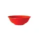 GET M-811-RSP Red Sensation Bowl, 1 Qt., 7-1/2" Dia. x 2-1/2" H, Melamine, Dishwasher Safe - 1 Dozen 1 image