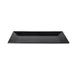 GET M1018RC-B Elite Global Solutions Platter, 18-3/8"L x 10"W x 1-1/2"H, Rectangular, Melamine, Black 1 image