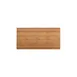 GET M1020-BB Melamine Riser 20"x10"x5/8" Faux Bamboo, Break/Chip/Stain Resistant Dishwasher Safe 1 image