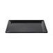GET M1058-B Elite Global Solutions Platter, 10-1/2"L x 8-3/4"W x 3/4"H, Rectangular, Melamine, Black 1 image