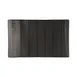 GET M10638RC-B Rectangular Melamine Tray 10-1/2"x6-3/8"x3/4", White/Black Decal, BPA Free 1 image