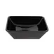 GET M10SQ-B Elite Global Solutions Bowl, 2-1/4 Qt. (72 Oz.), 10" x 3"H, Square, Melamine, Black 1 image
