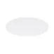 GET M114-NW Elite Global Solutions Plate, 11" Dia. x 1/2"H, Round, Flat, Melamine, White 1 image