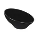 GET M115-B Bowl, 2 Qt (64 Oz) 11-1/2" Dia x 3-1/4" x 6" H, Round Melamine Black, Safe, BPA‑Free 1 image