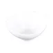 GET M115OV-NW 4-Qt Oval Melamine Bowl, White, 11-1/2"L x 10-1/2"W x 6"H, Dishwasher Safe 1 image