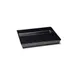 GET M1215-B Elite Global 3-1/2 Qt Rectangular BPA-Free Melamine Serving Tray, Black, 15-1/8" x 12" 1 image