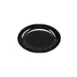 GET M1216OV-B Elite Global Solutions Platter, 16"L x 12"W x 2"H, 2-3/4 Qt., Oval, Melamine, Black 1 image
