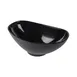 GET M138OV-B Bowl, 3-1/4 Qt (104 Oz) 13"L x 8"W x 4-1/2"H Oval Melamine Black 1 image